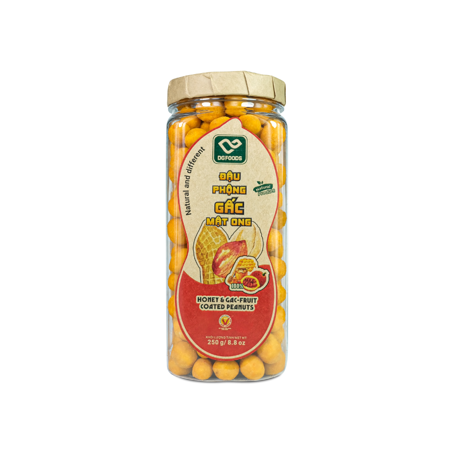 Đậu phộng gấc mật ong 250g